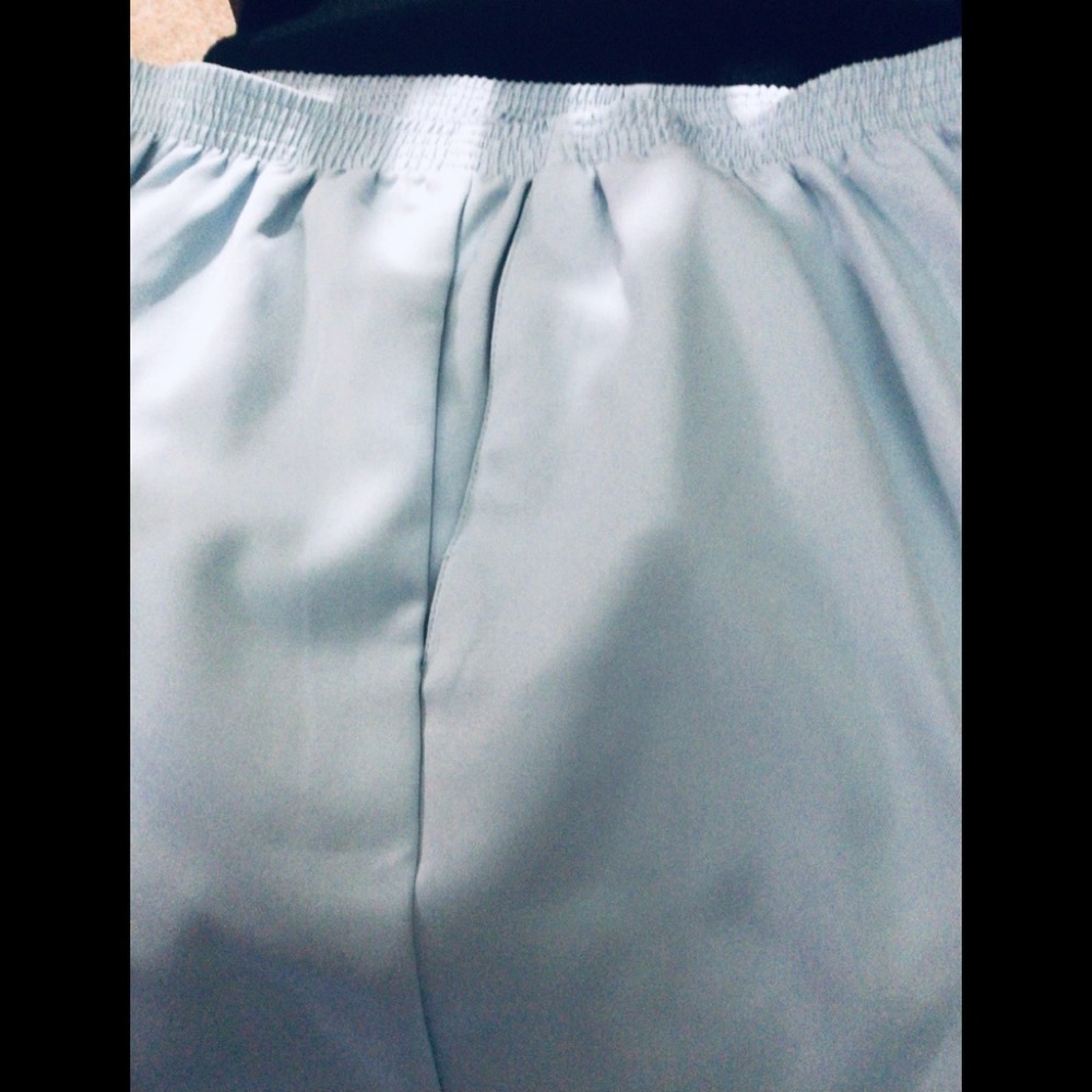 Alfred Dunner Petite Cool Blue Pull On Trousers